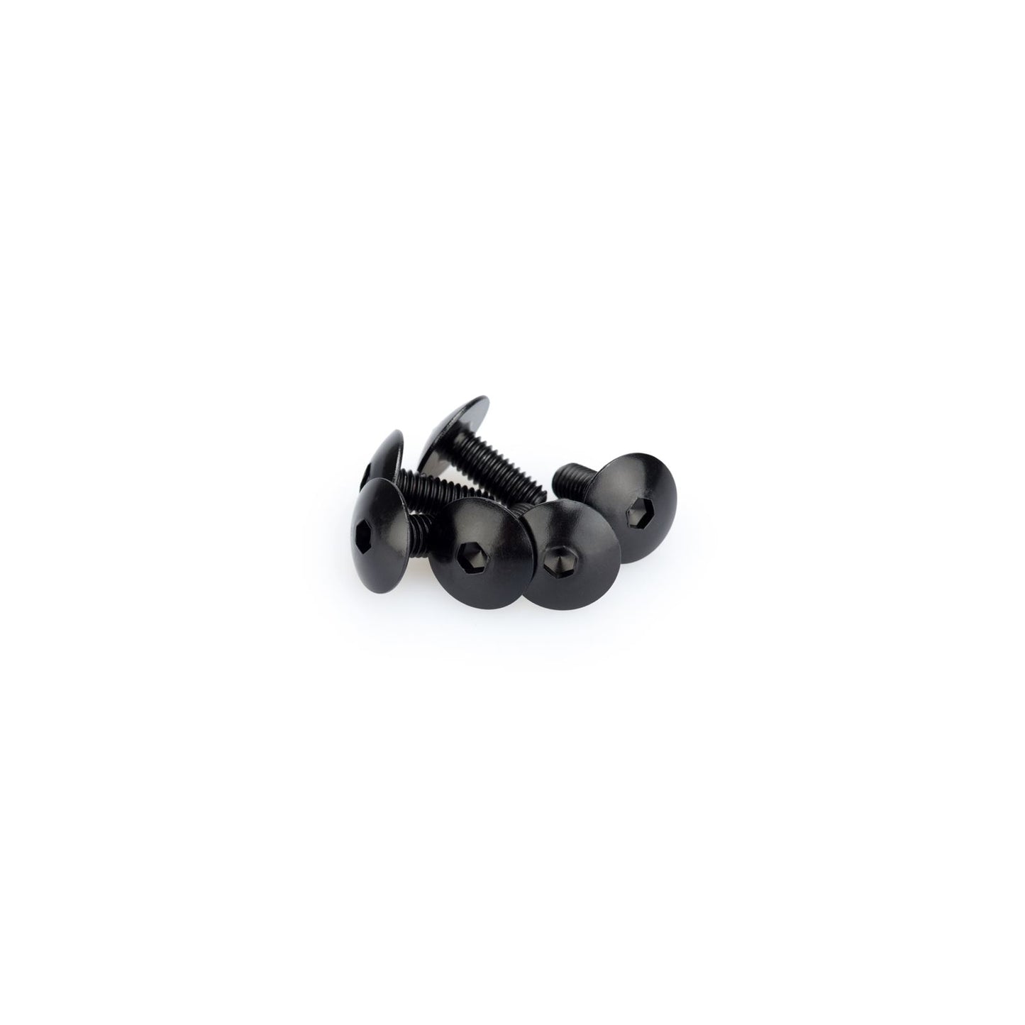 Puig Domed Screws Kit - M6 X 15mm - Black [MPN: 0611N]_1780630
