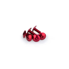 Puig Domed Screw Kit - M6X15mm - Red 0611R_1780632