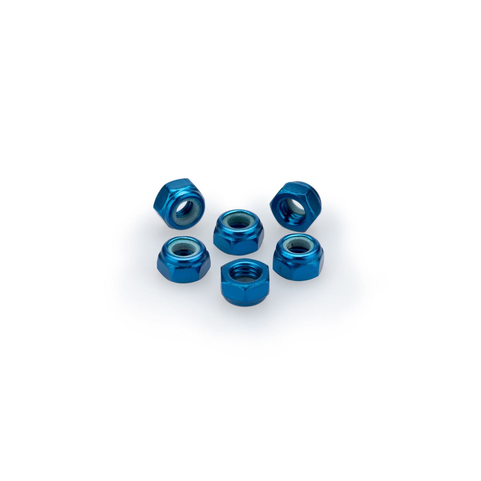 Puig Blister 6 Locknut - M5 - Blue [MPN: 0735A]_1780654
