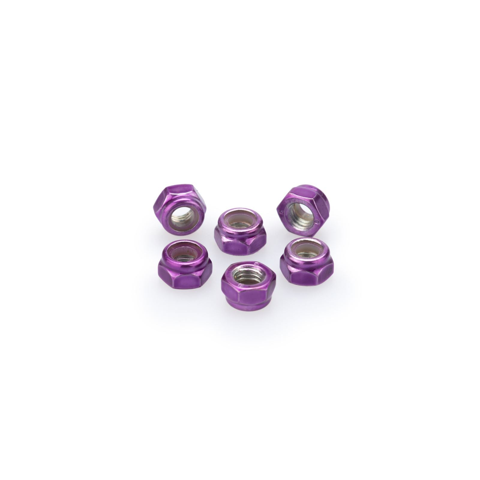 Puig Blister 6 Locknut - M5 - Purple [MPN: 0735L]_1780656
