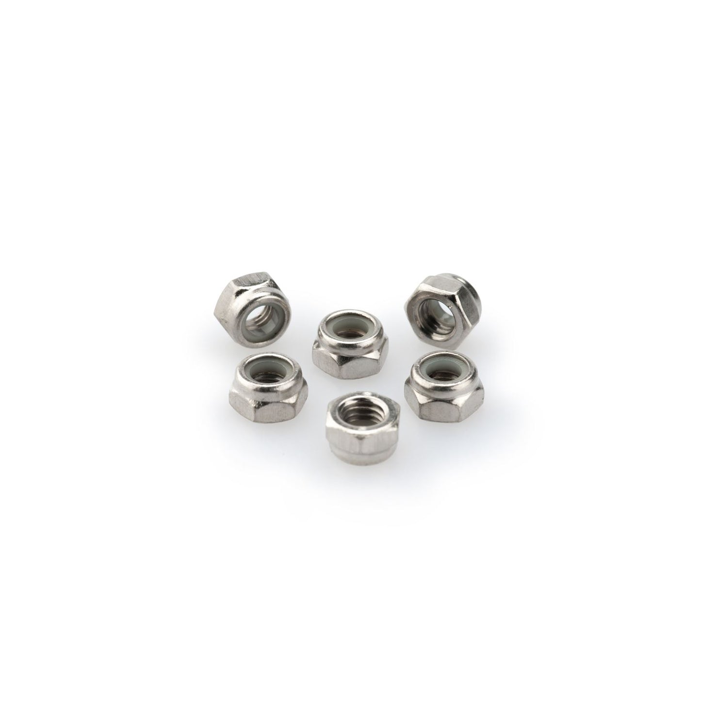 Puig Blister 6 Locknut - M5 - Silver [MPN: 0735P]_1780657