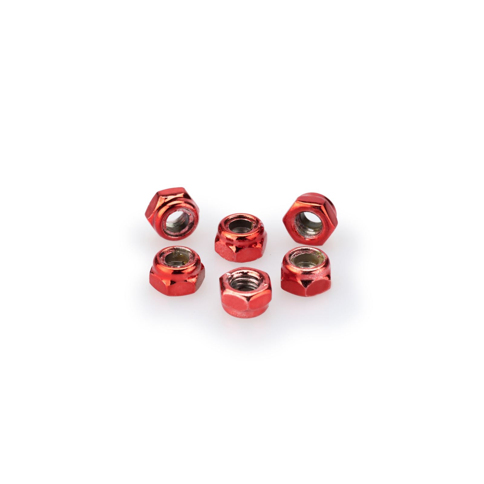 Puig Blister 6 Locknut - M5 - Red [MPN: 0735R]_1780658