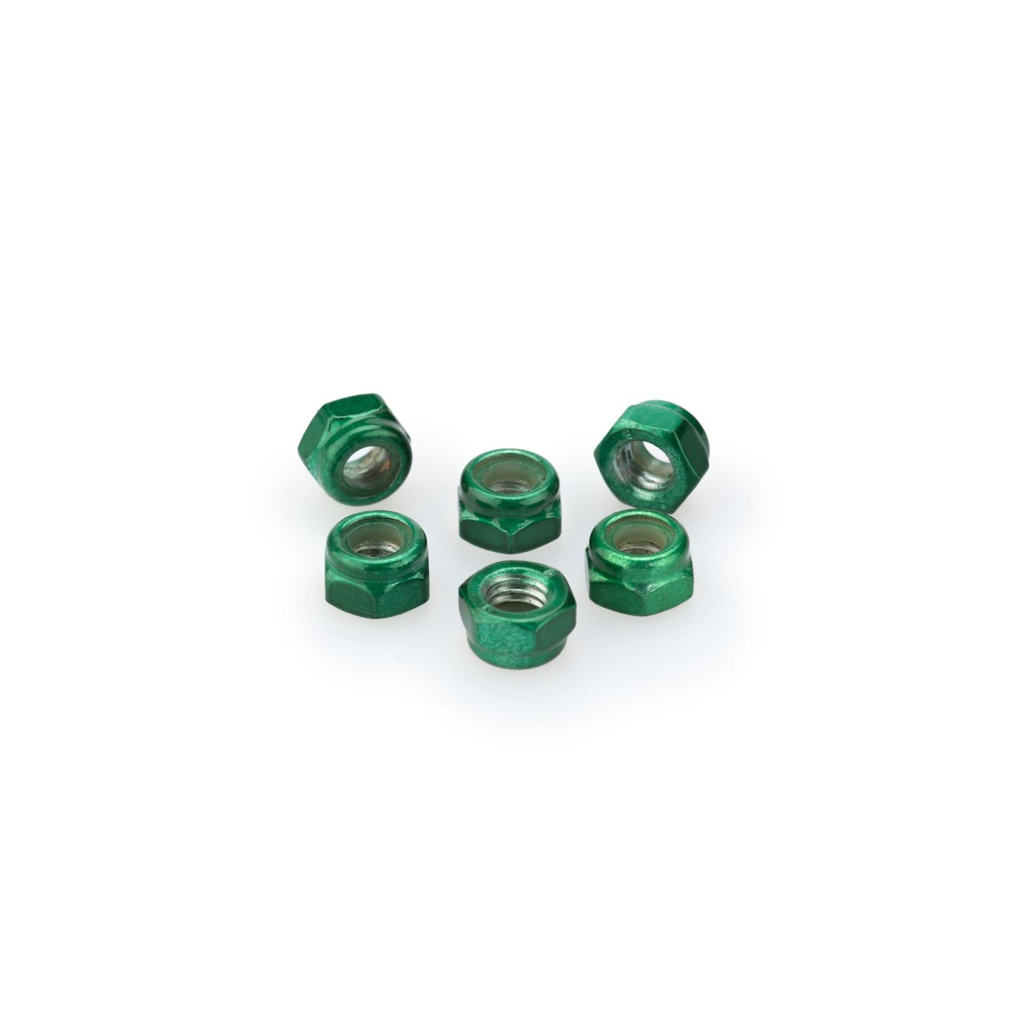 Puig Blister 6 Locknut - M5 - Green [MPN: 0735V]_1780659