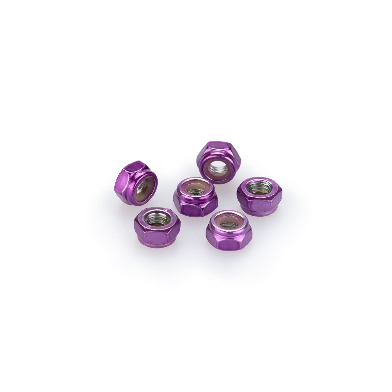 Puig Blister 6 Locknut - M6 - Purple [MPN: 0736L]_1781449