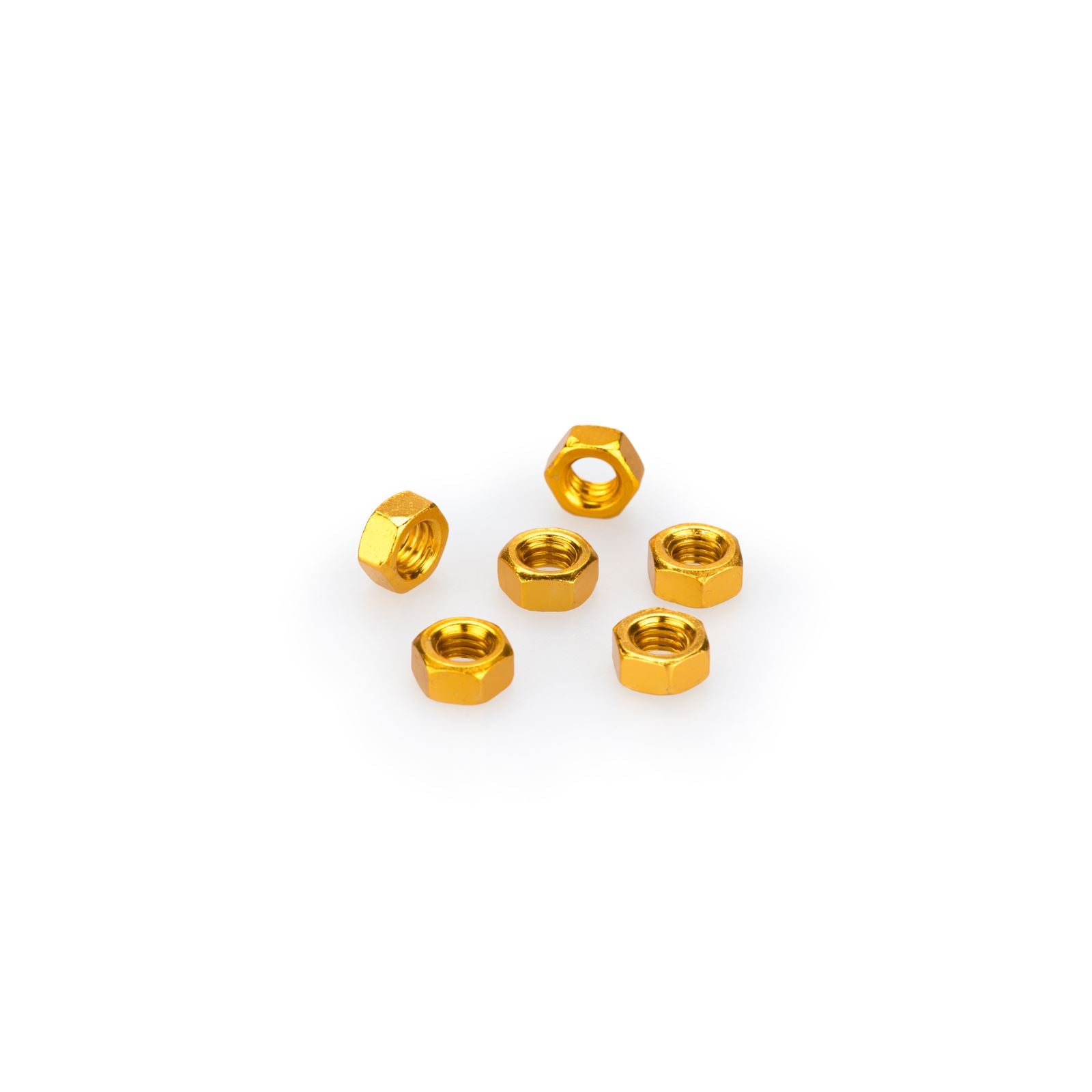 Puig Blister 6 Nuts - M5 - Gold [MPN: 0763G]_1781452