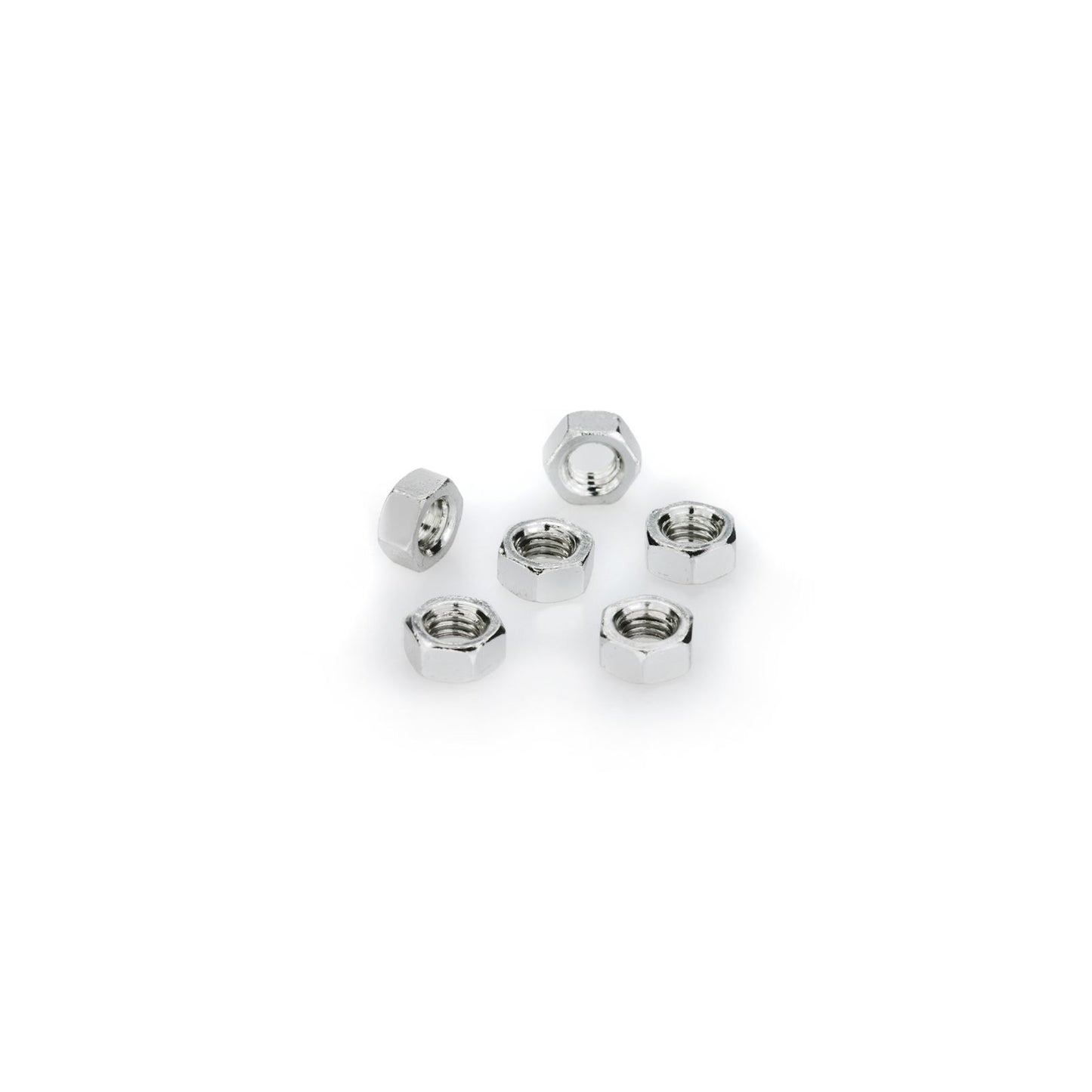 Puig Blister 6 Nuts - M5 - Silver [MPN: 0763P]_1781454