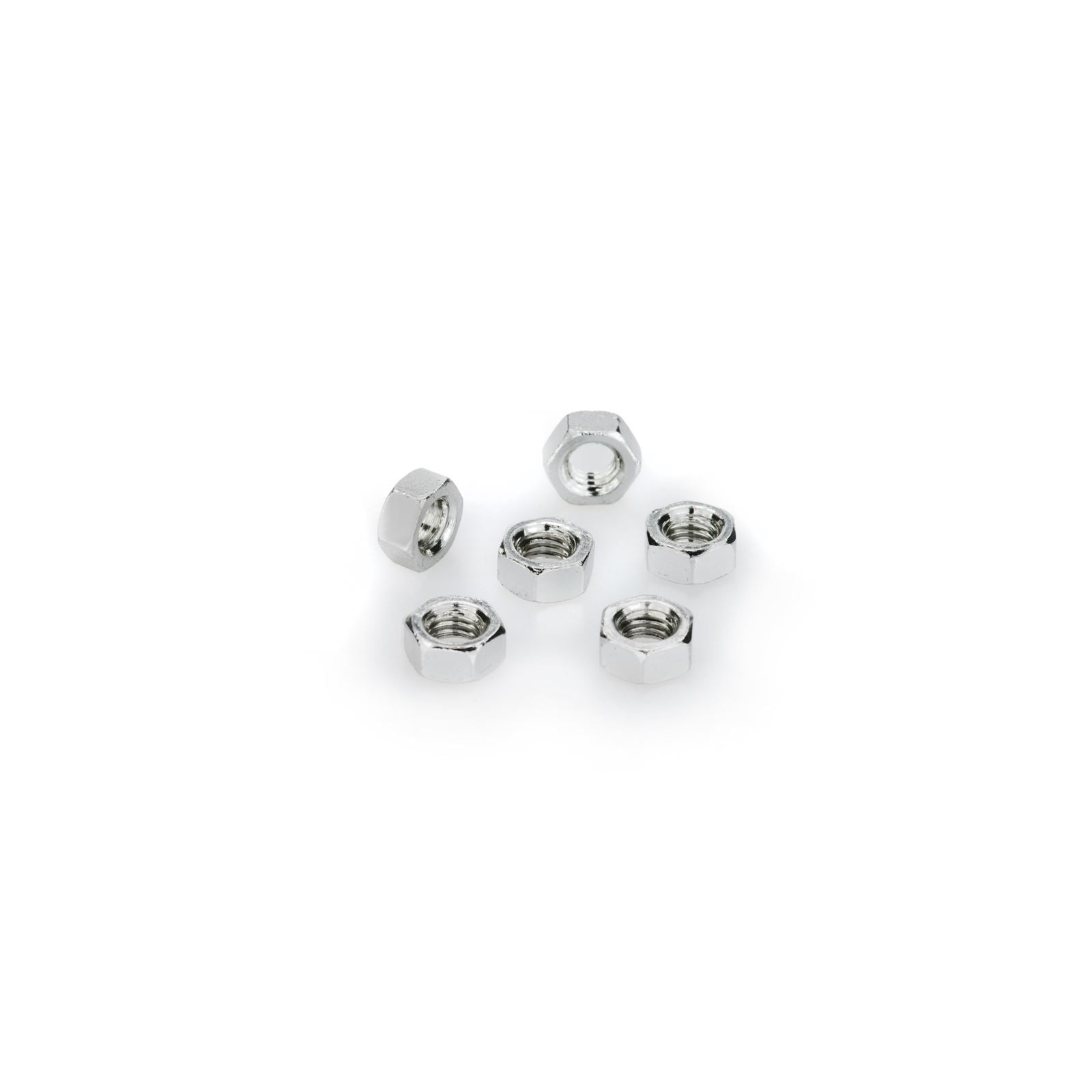 Puig Blister 6 Nuts - M5 - Silver [MPN: 0763P]_1781454