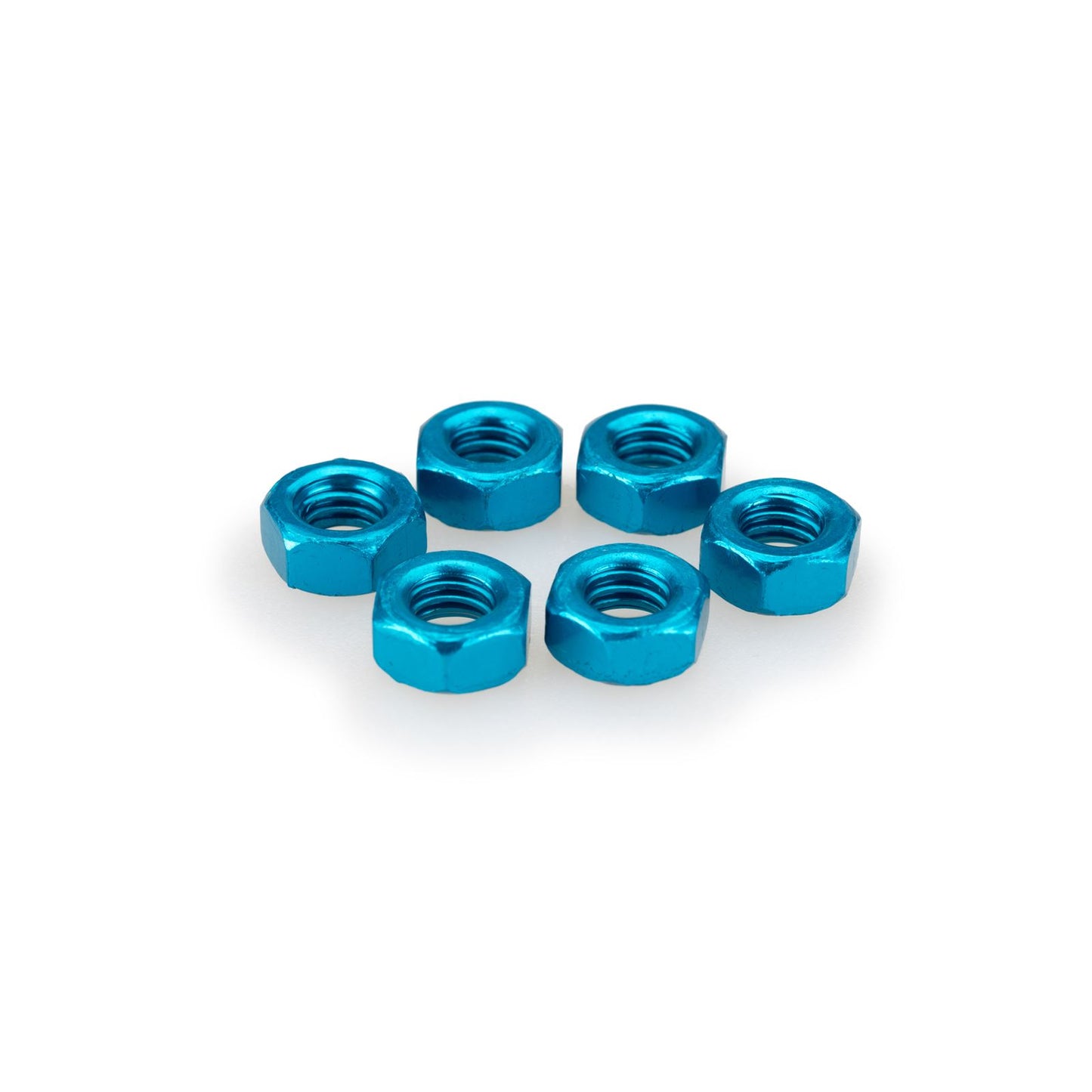 Puig Blister 6 Nuts - M6 - Blue [MPN: 0764A]_1781457