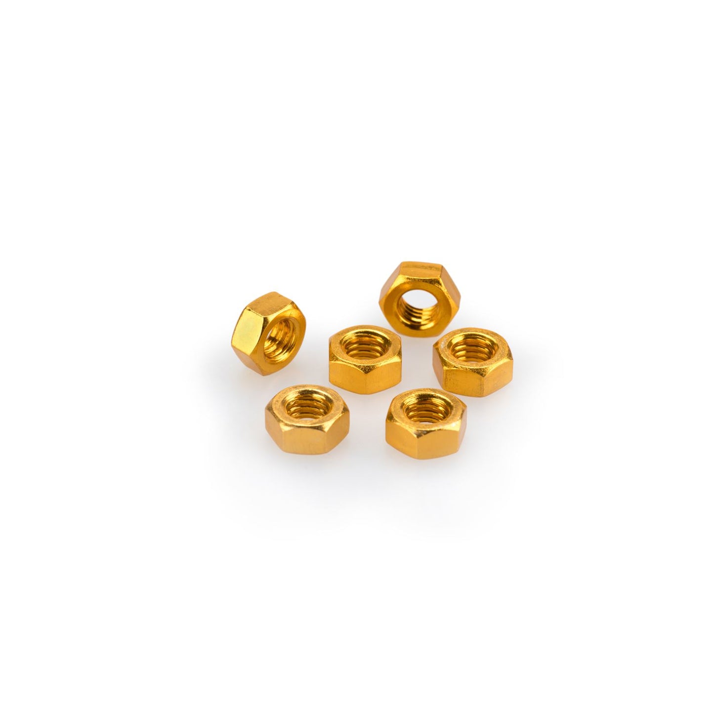 Puig Blister 6 Nuts - M6 - Gold [MPN: 0764G]_1781458