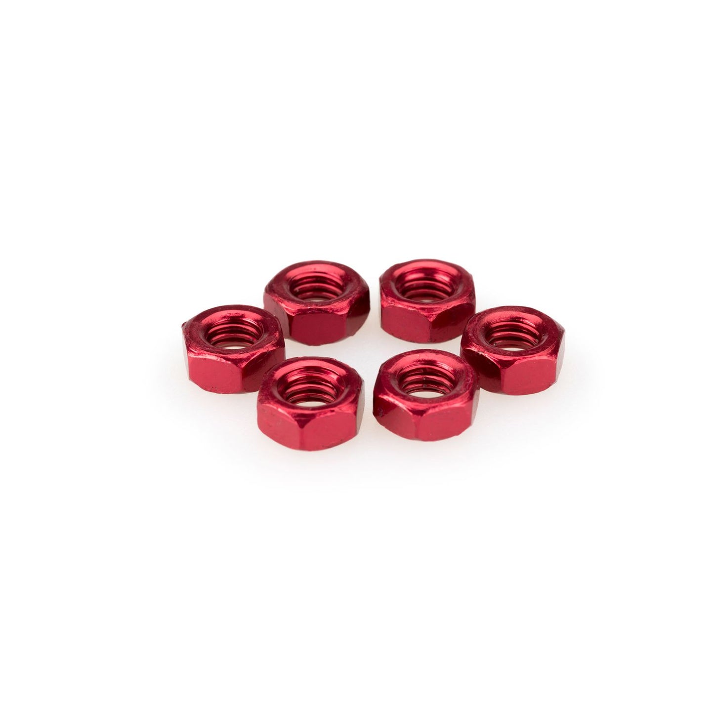 Puig Blister 6 Nuts - M6 - Red [MPN: 0764R]_1781461