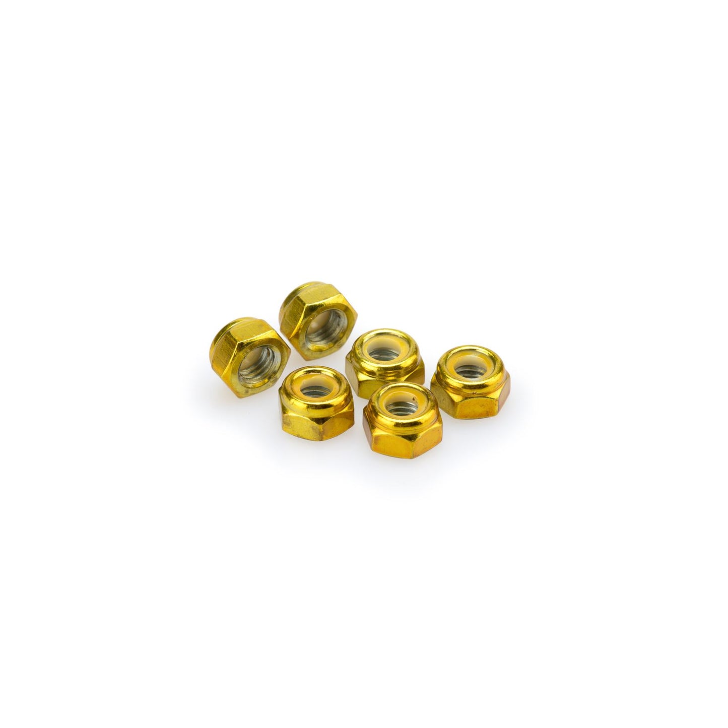 Puig Blister 6 Locknut - M8 - Gold [MPN: 0832G]_1781466