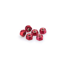 Puig Blister 6 Locknut - M8 - Red [MPN: 0832R]_1781470
