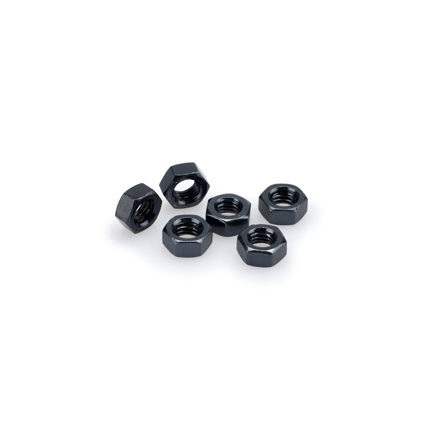 Puig Blister 6 Nuts - M8 - Black [MPN: 0863N]_1781476