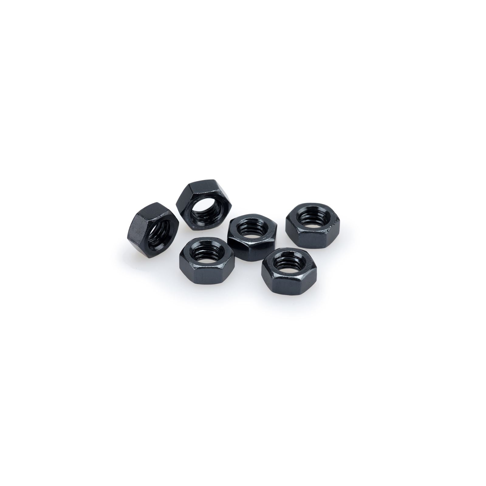Puig Blister 6 Nuts - M8 - Black [MPN: 0863N]_1781476