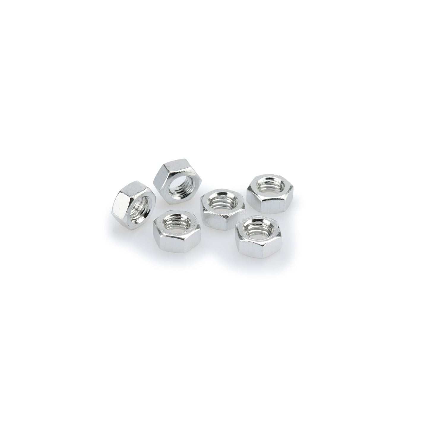 Puig Blister 6 Nuts - M8 - Silver [MPN: 0863P]_1781477