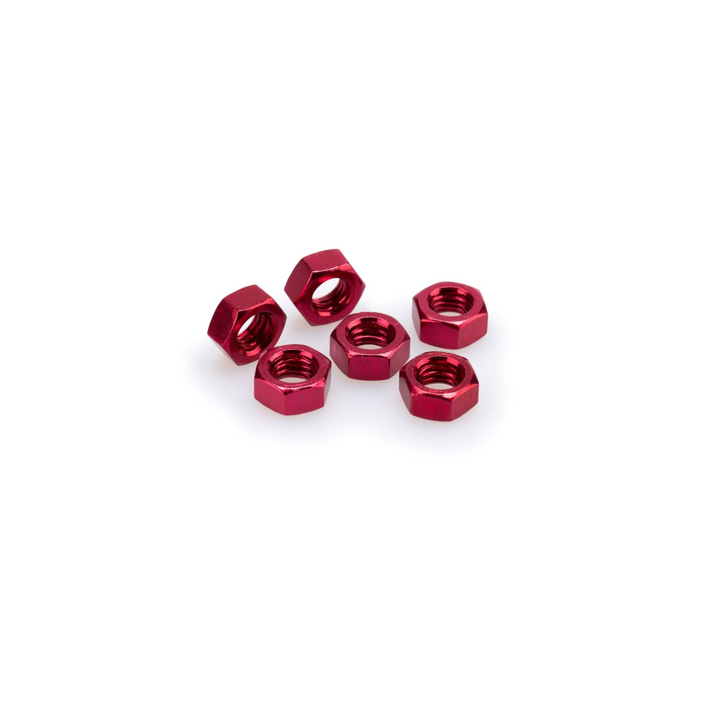 Puig Blister 6 Nuts - M8 - Red [MPN: 0863R]_1781478