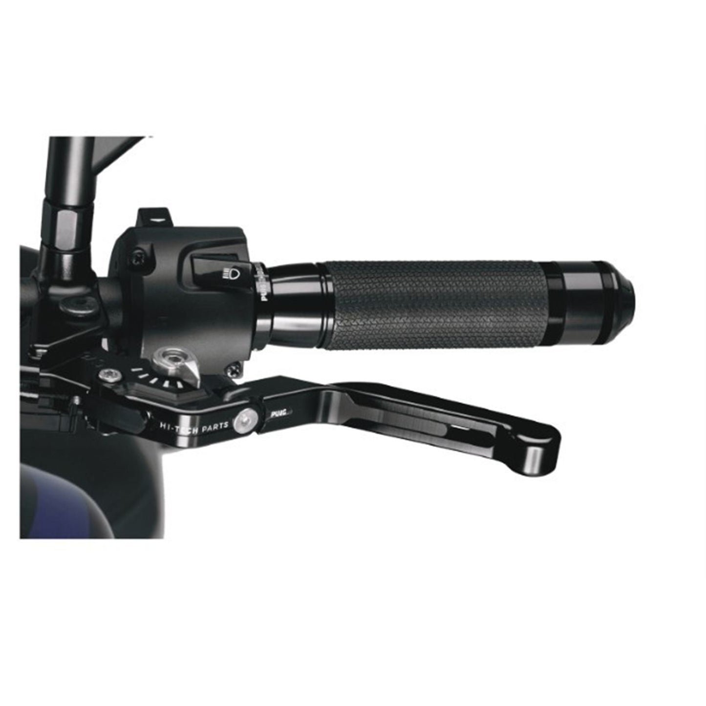 Puig Short Brake Lever 3.0 - Red Selector - Black [MPN: 130RN]_2631838