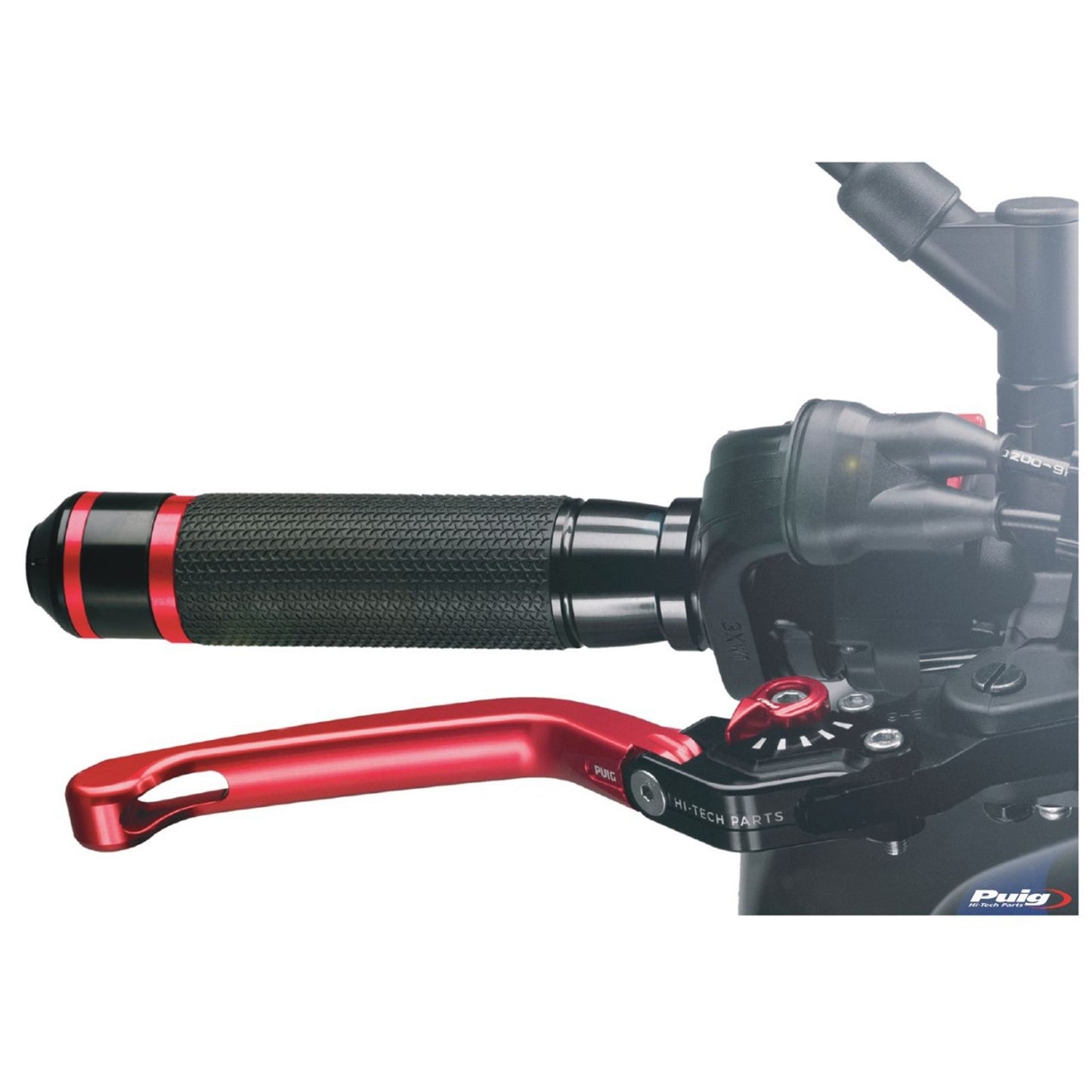 Puig Short Brake Lever 3.0 - Red Selector - Red [MPN: 130RR]_2631836