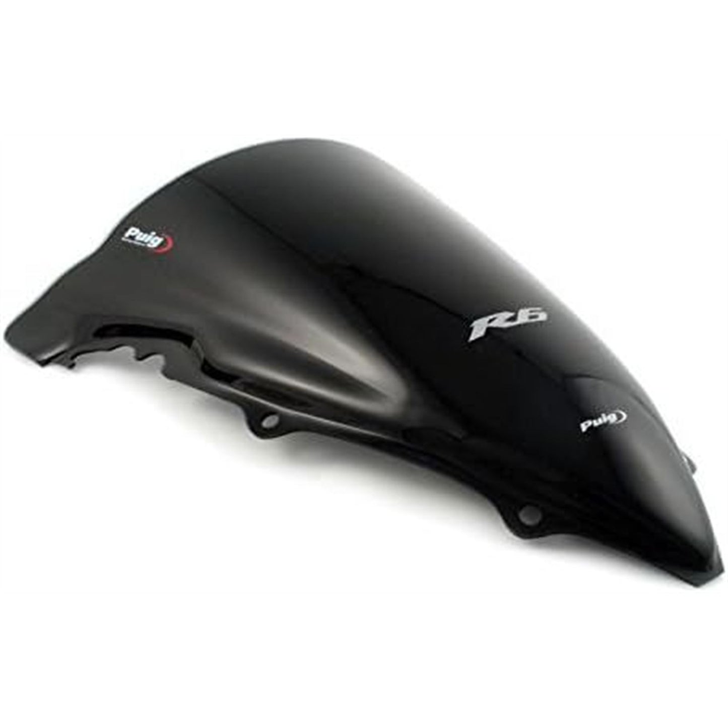 Puig Racing Screen fits Yamaha YZF600 R6 03-05 - Black [MPN: 1328S]_2573865