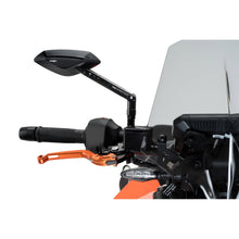 Puig Foldable Brake Lever - 16' - Orange - Selector - Black 160TN_1781580