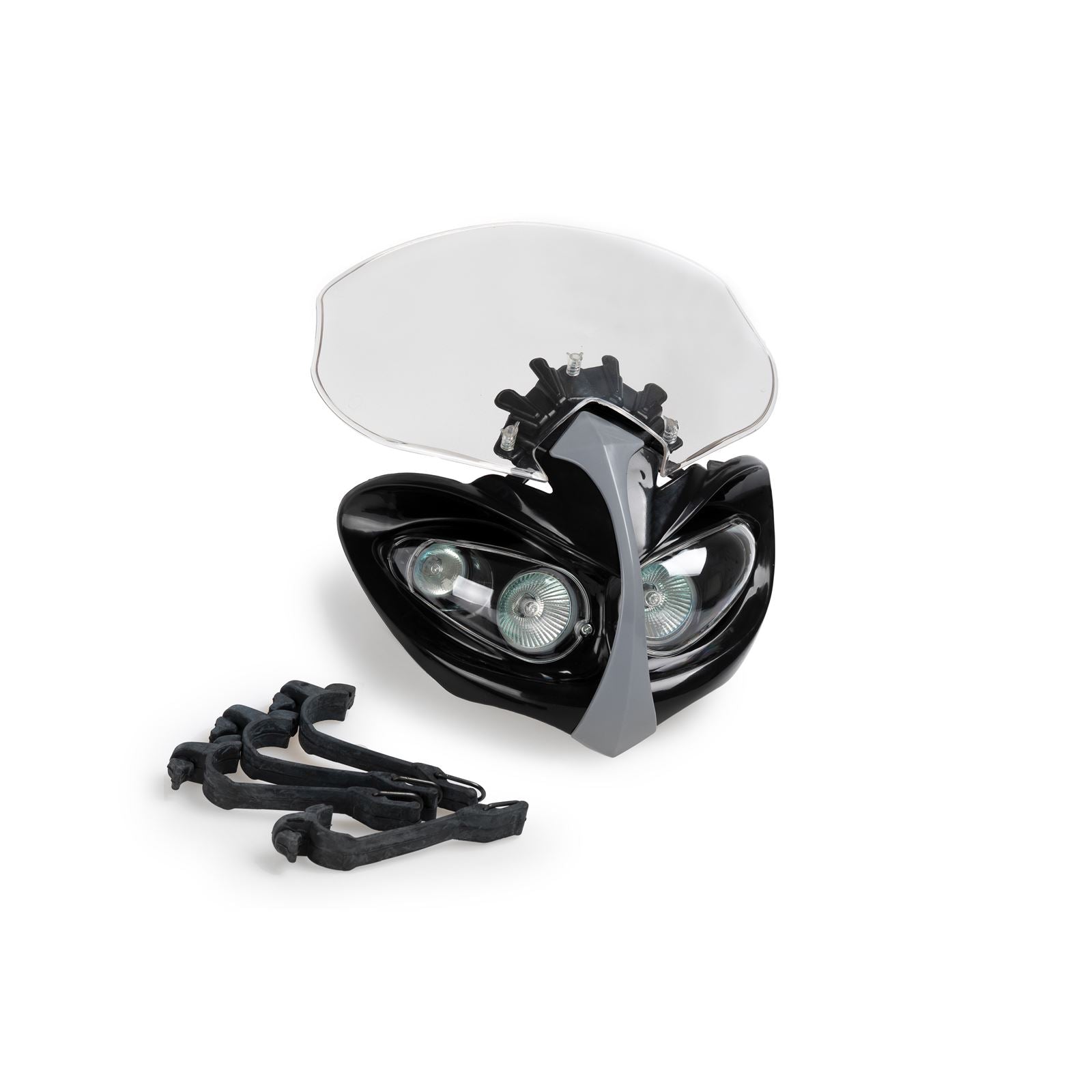 Puig Twin Head Lamp Fairing Mod TT - Clear [MPN: 1626W]_1781584