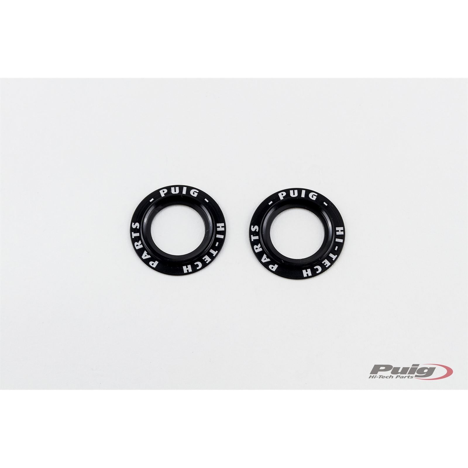 Puig Anodized Kit Rings Front Fork Protector - Black [MPN: 20025N]_1781621