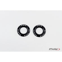 Puig Anodized Kit Rings Front Fork Protector - Black [MPN: 20025N]_1781621