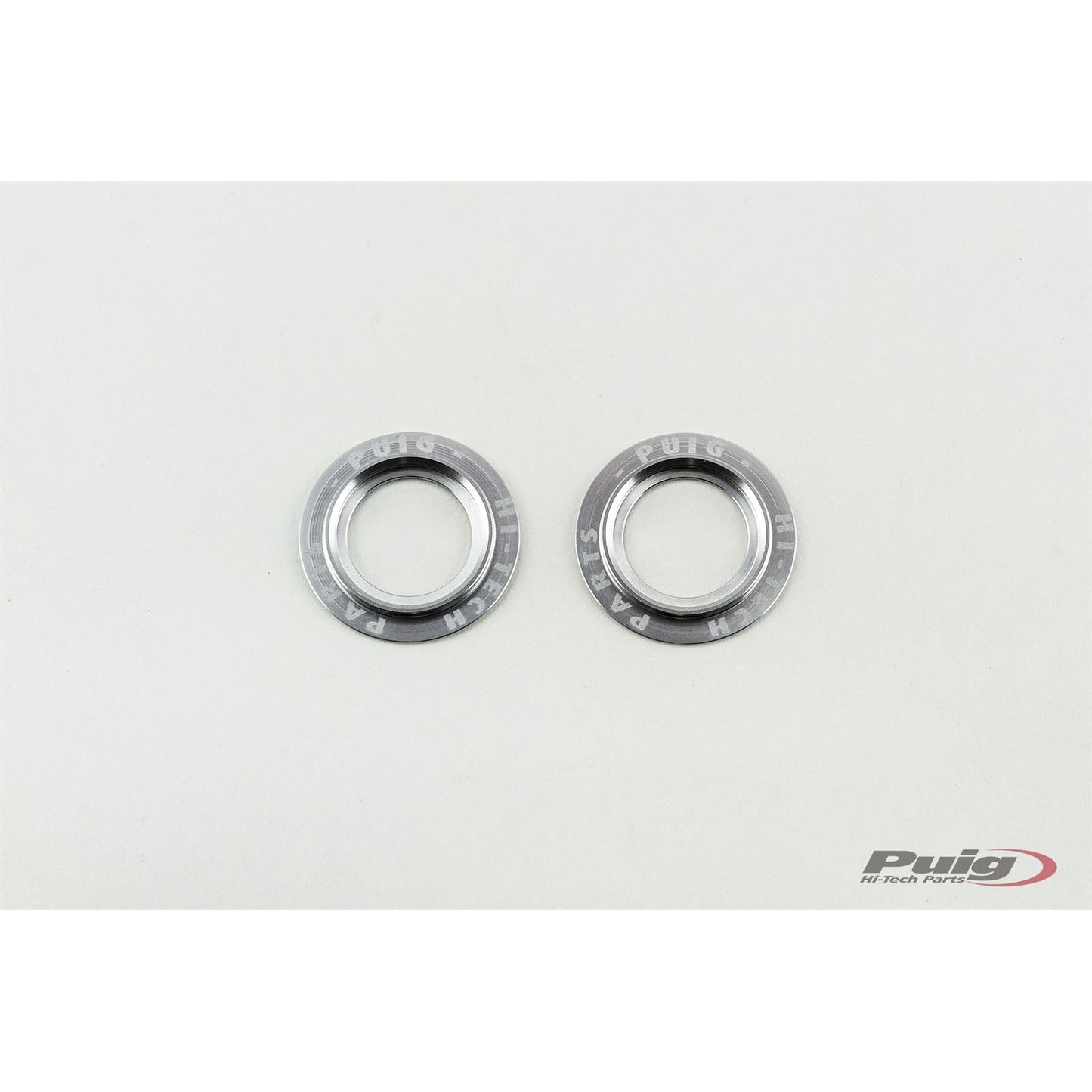 Puig Anodized Kit Rings Front Fork Protector - Silver [MPN: 20025P]_1781622