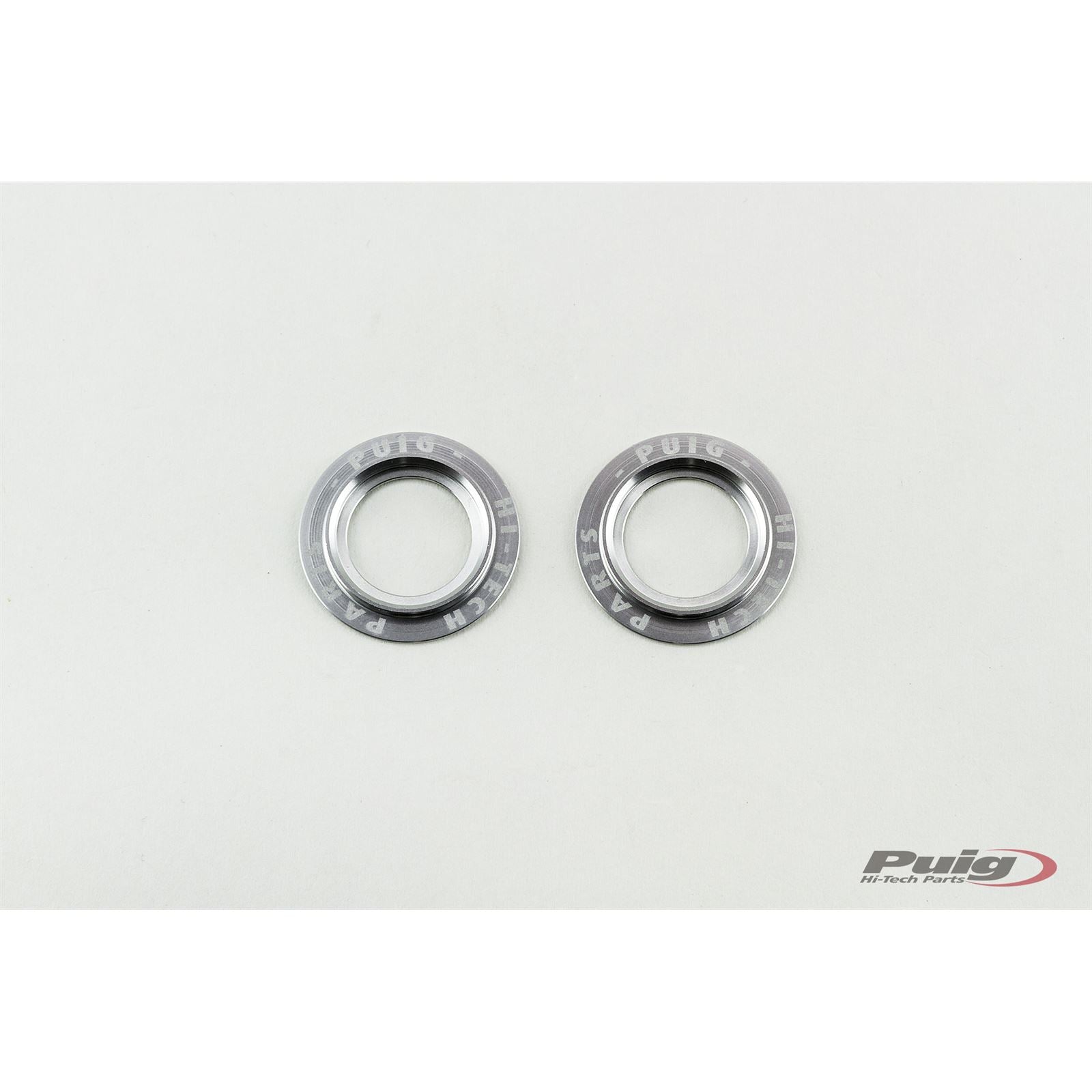 Puig Anodized Kit Rings Front Fork Protector - Silver [MPN: 20025P]_1781622