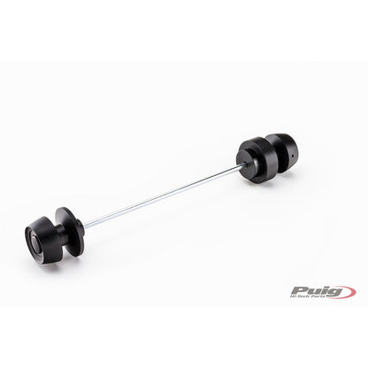 Puig Axle Sliders - Rear - Black - Pair for Honda CB1000R [MPN: 20041N]_1781635