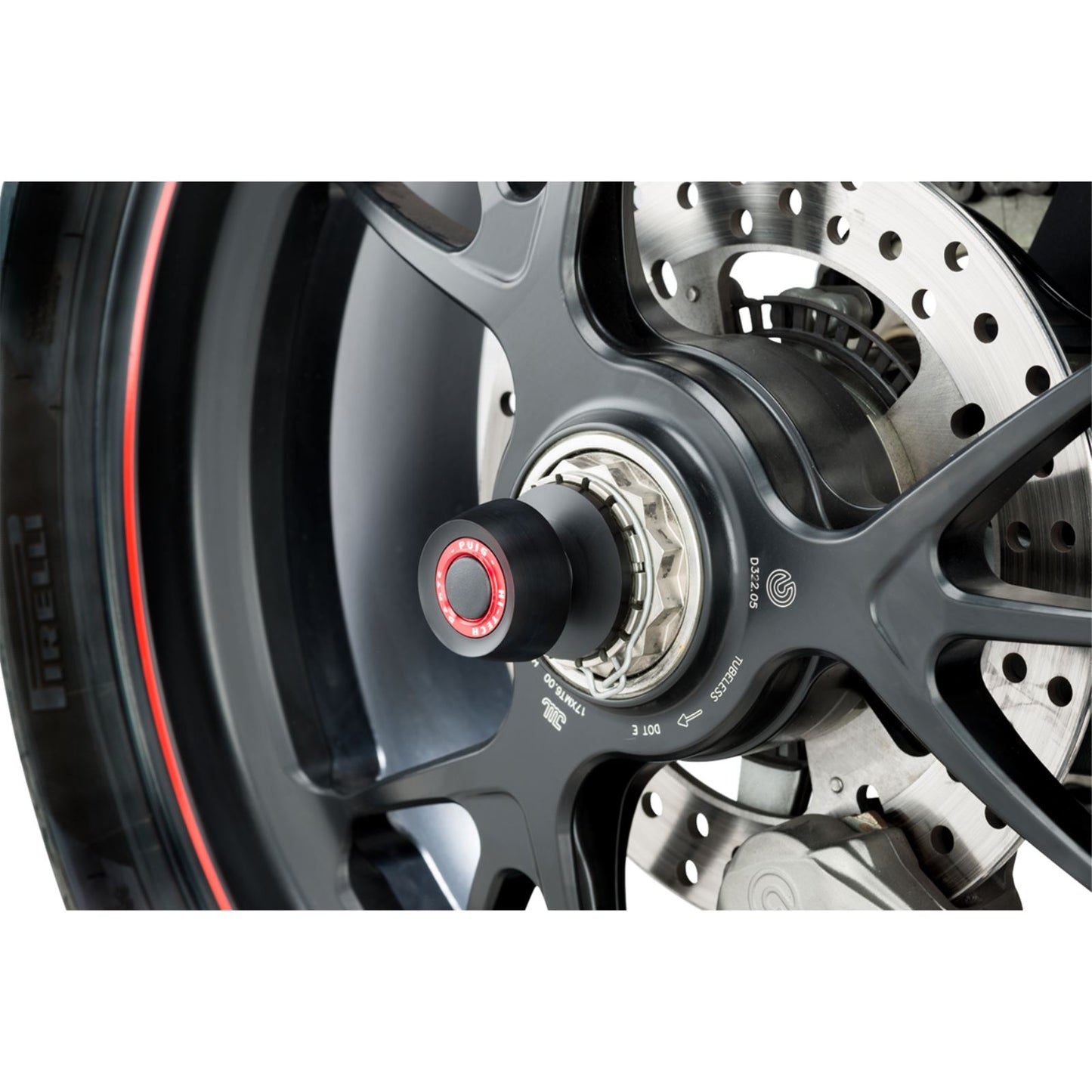 Puig Swing Arm Protector fits Ducati Panigale V4/V4S/Special [MPN: 20059N]_1860473
