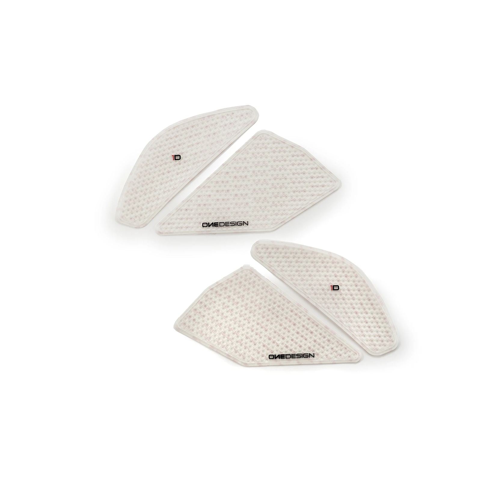 Puig Lateral Tank Pads fits Kawasaki Z/ZX-6R/10R - Clear [MPN: 20081W]_2574755