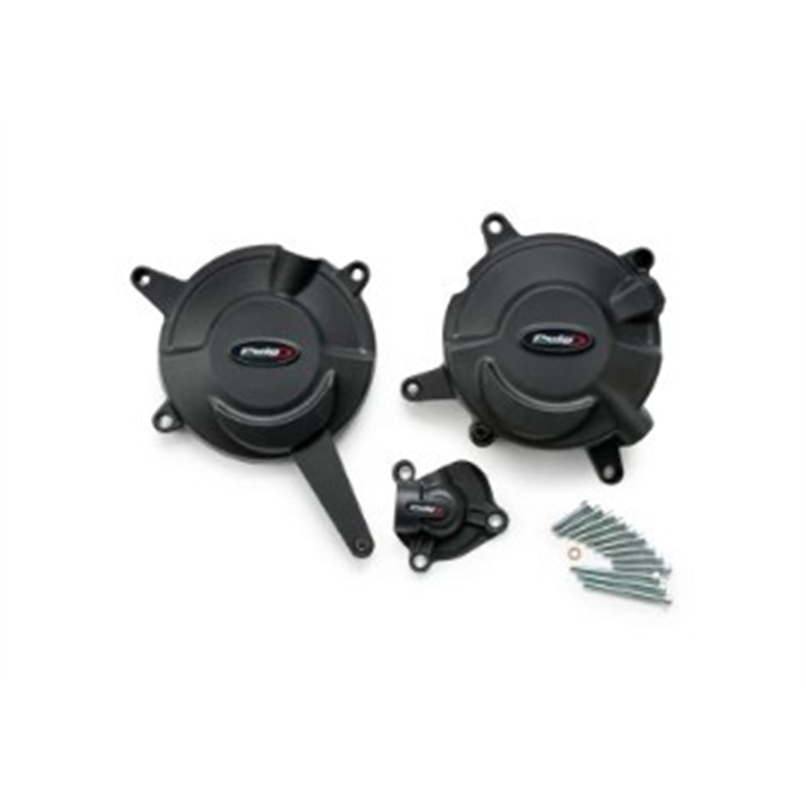 Puig Engine Cover Compatible with Kawasaki ZX-6R 09'-16' C/B [MPN: 20132N]_2351629