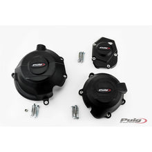 Puig Kit 3 Caps Engine Cover fits Kawasaki Z900 - Black [MPN: 20135N]_1783336