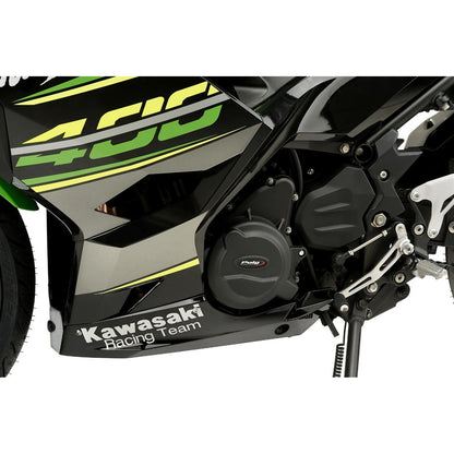Puig Engine Cover Compatible with Kawasaki Ninja 400 18'-19' [MPN: 20169N]_2351632