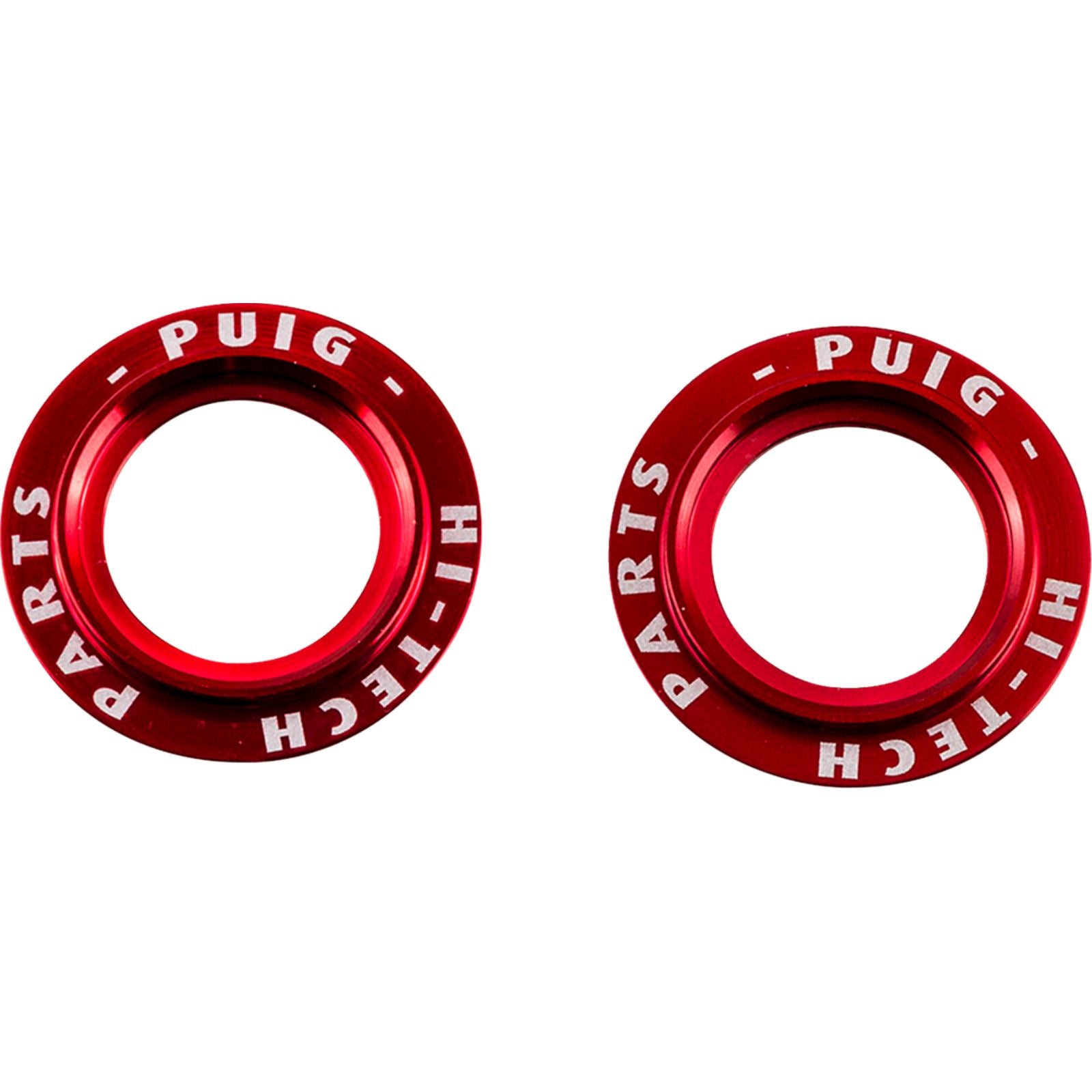 Puig Anodized Kit Rings Swing Arm Protector - Red [MPN: 20271R]_1871991