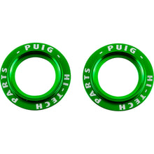 Puig Anodized Kit Rings Swing Arm Protector - Green [MPN: 20271V]_1872002