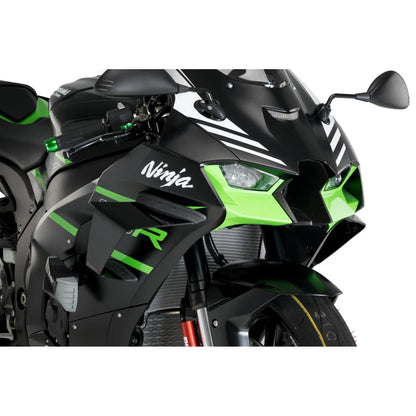 Puig Kit of Wings Race Compatible with Kawasaki ZX-10R/RR 20' - Black [MPN: 20543N]_1829025
