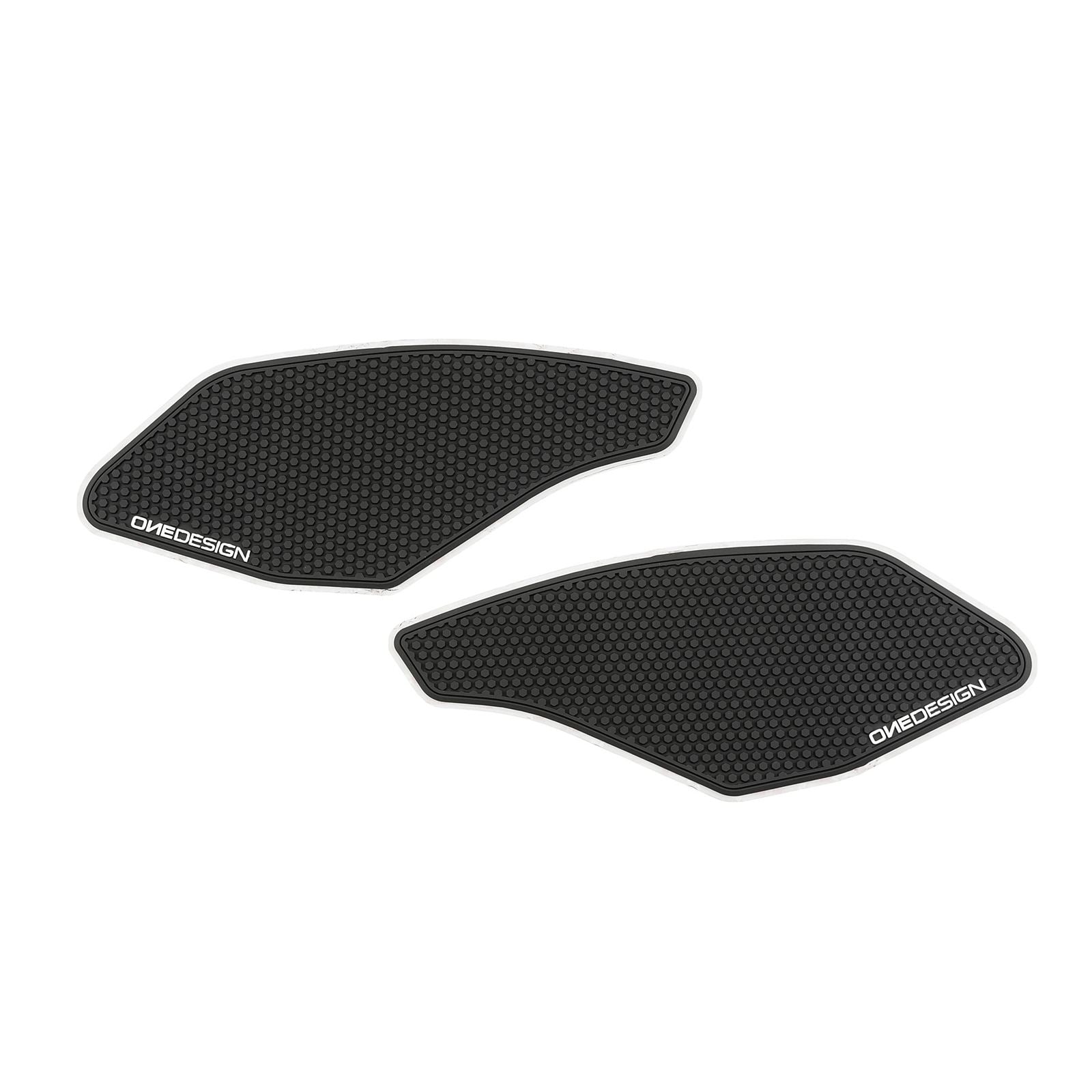 Puig Lateral Tank Pads fits Suzuki SV650 - Black [MPN: 20602N]_2576455