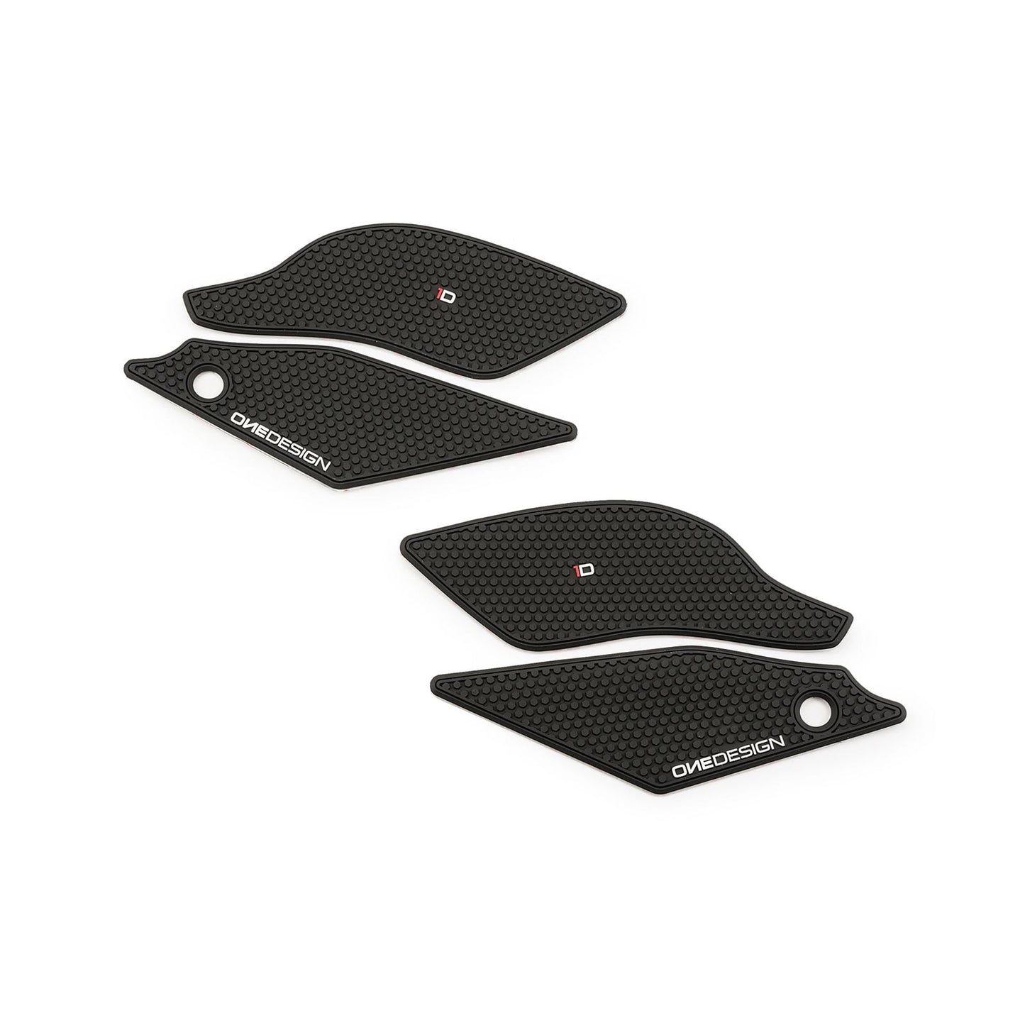 Puig Lateral Tank Pads fits Yamaha YZF-R1/M - Black [MPN: 20604N]_2576456