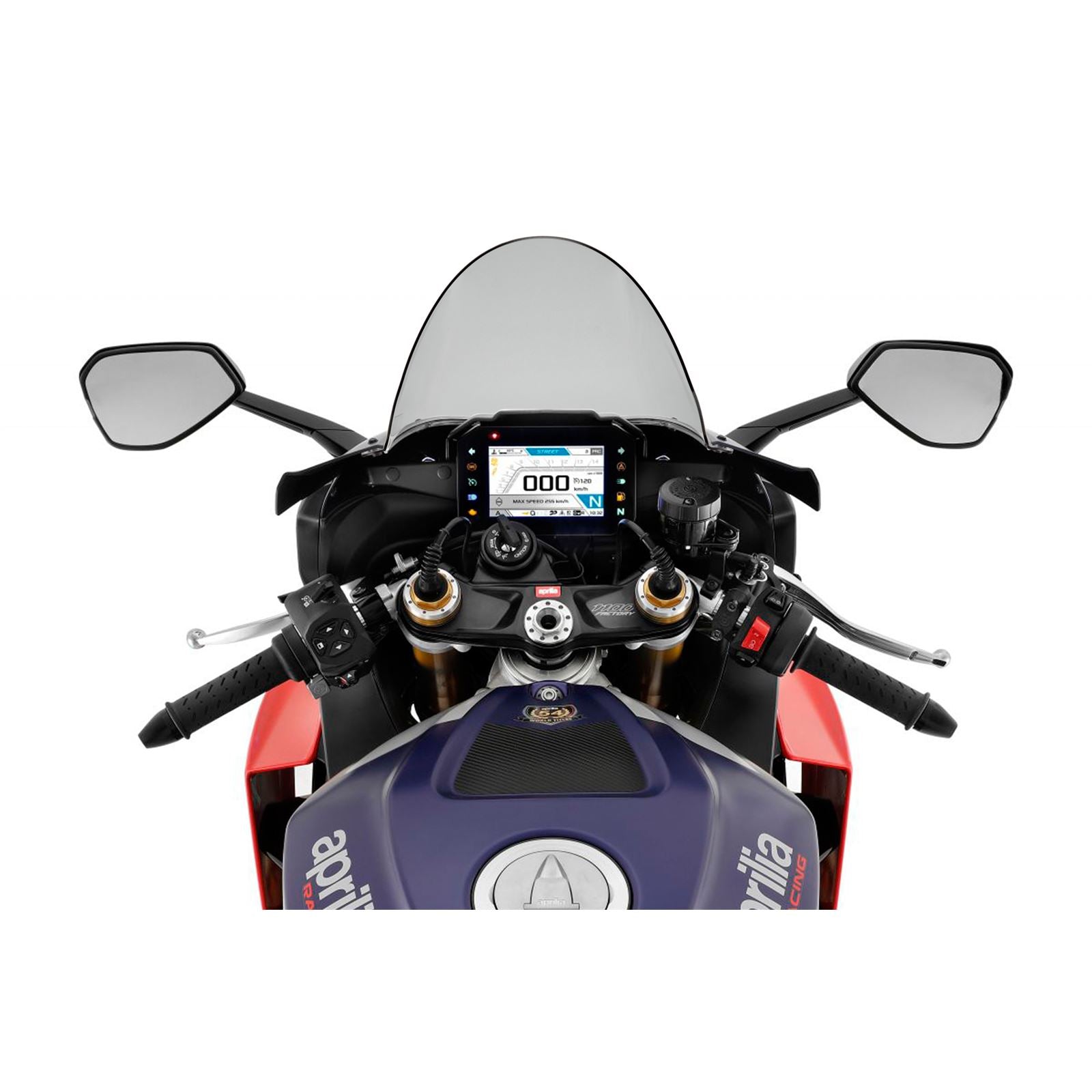 Puig R-Racer Screen Compatible with Aprilia RSV4 E5/FACTORY E5 - Smoke [MPN: 20771H]_1829036