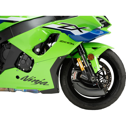 Puig Brake Cooler Compatible with Kawasaki ZX-10R/RR '21 - Black [MPN: 21452N]_2098609