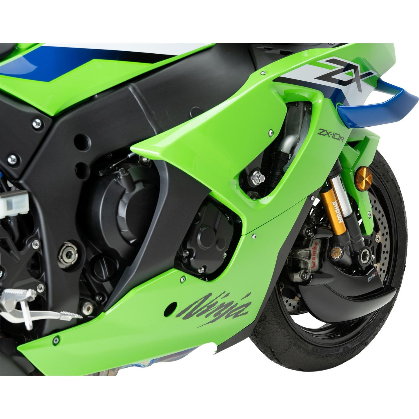 Puig Brake Cooler Compatible with Kawasaki ZX-10R/RR '21 - Black [MPN: 21452N]_2098601