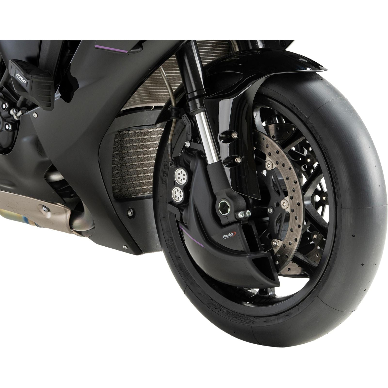 Puig Brake Cooler Compatible with Yamaha YZF-R1 '15 - Matte Black [MPN: 21453J]_2079974