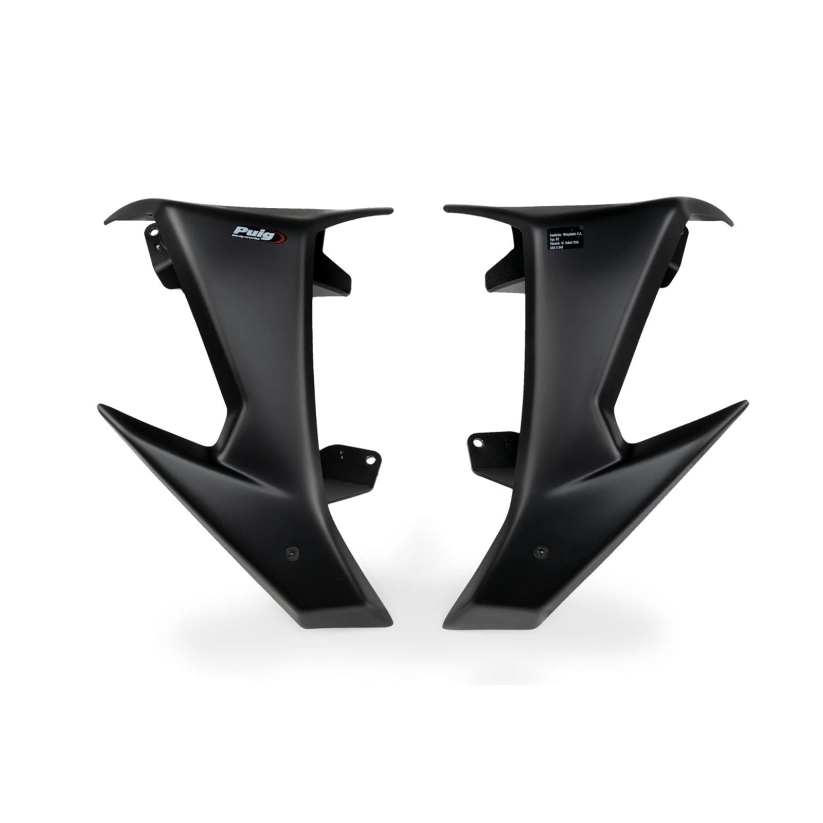 Puig Kit of Wings Compatible with Suzuki GSX-8S 23' - Matte Black [MPN: 21783J]_1776841