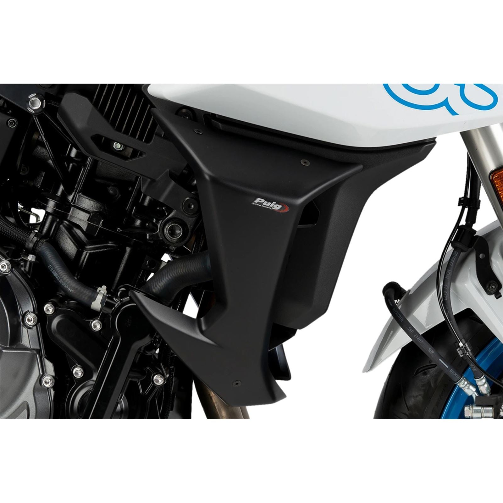 Puig Kit of Wings Compatible with Suzuki GSX-8S 23' - Matte Black [MPN: 21783J]_1776835