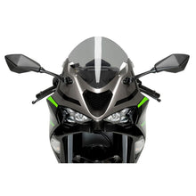 Puig R-Racer Screen Compatible with Kawasaki ZX-6R '24 - Smoke [MPN: 21832H]_1829013