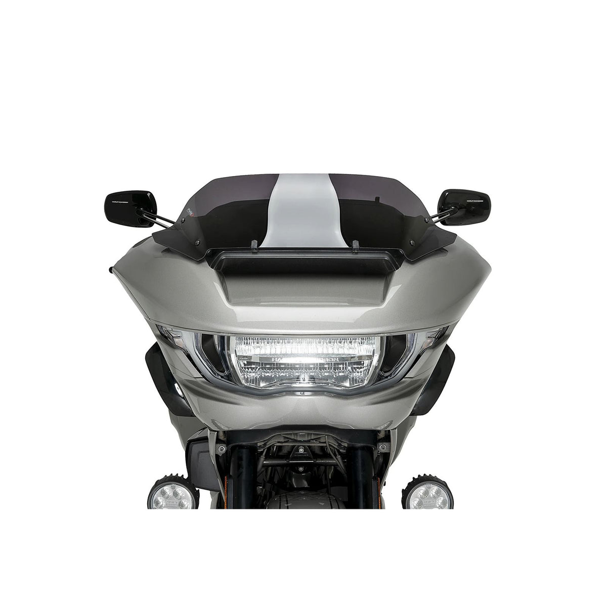 Puig High-Road Sport Screen fits Harley Davidson Road Glide - Dark Smoke [MPN: 22107F]_2727081