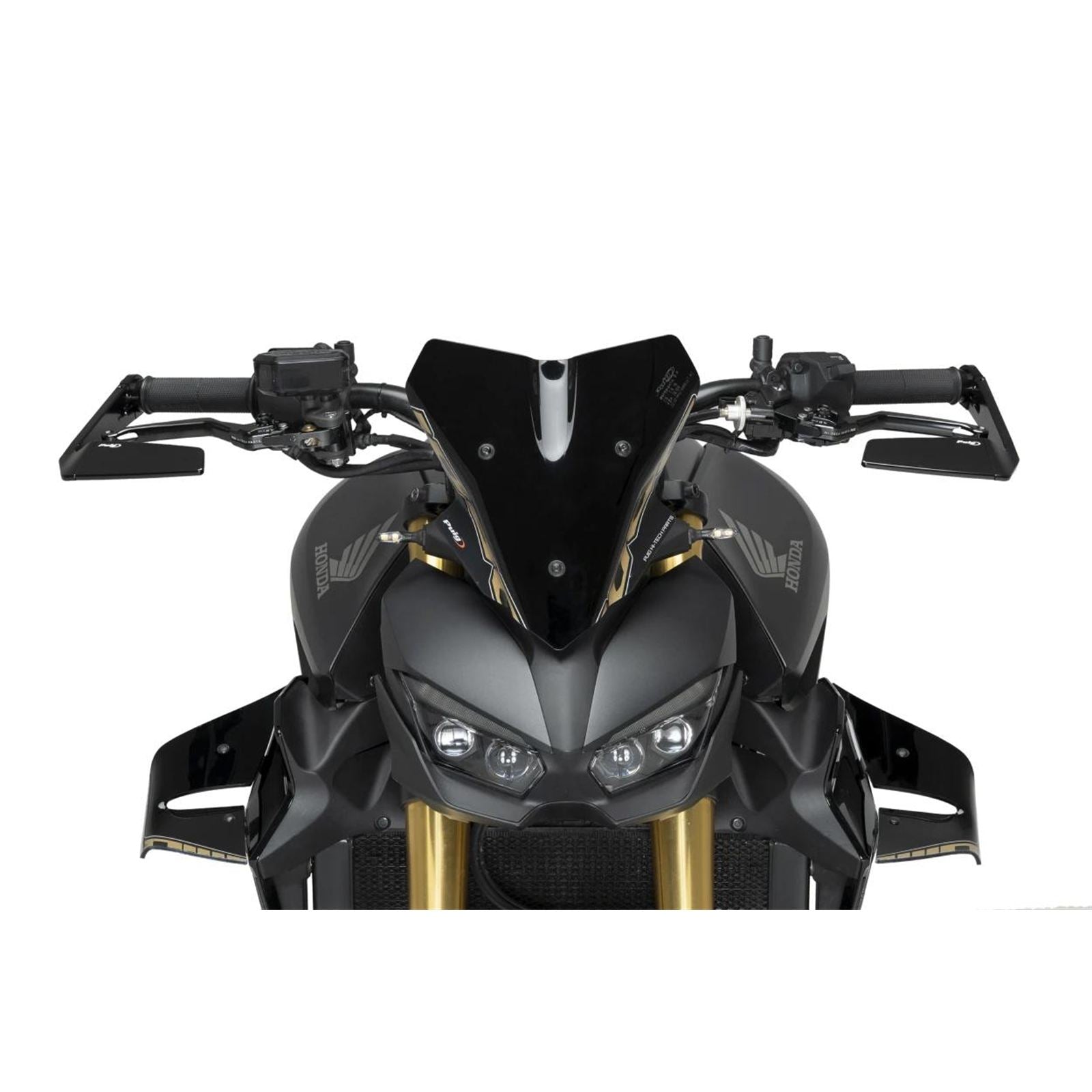 Puig Diablo Rearview Mirror fits Ducati Panigale V2 S - Right - Black [MPN: 22112N]_2028090