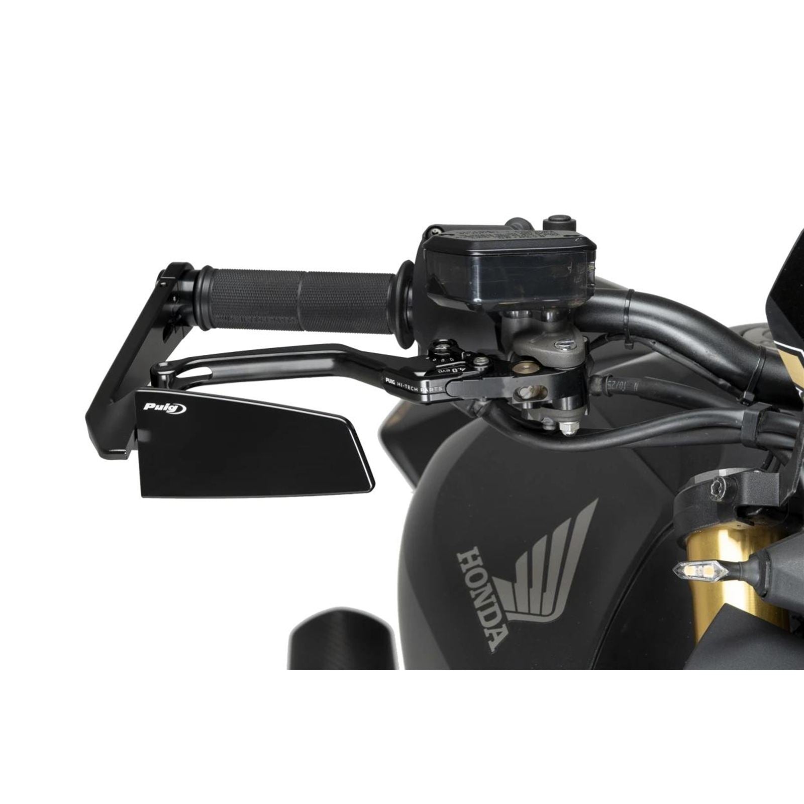 Puig Diablo Rearview Mirror fits Ducati Panigale V2 S - Right - Black [MPN: 22112N]_2028097